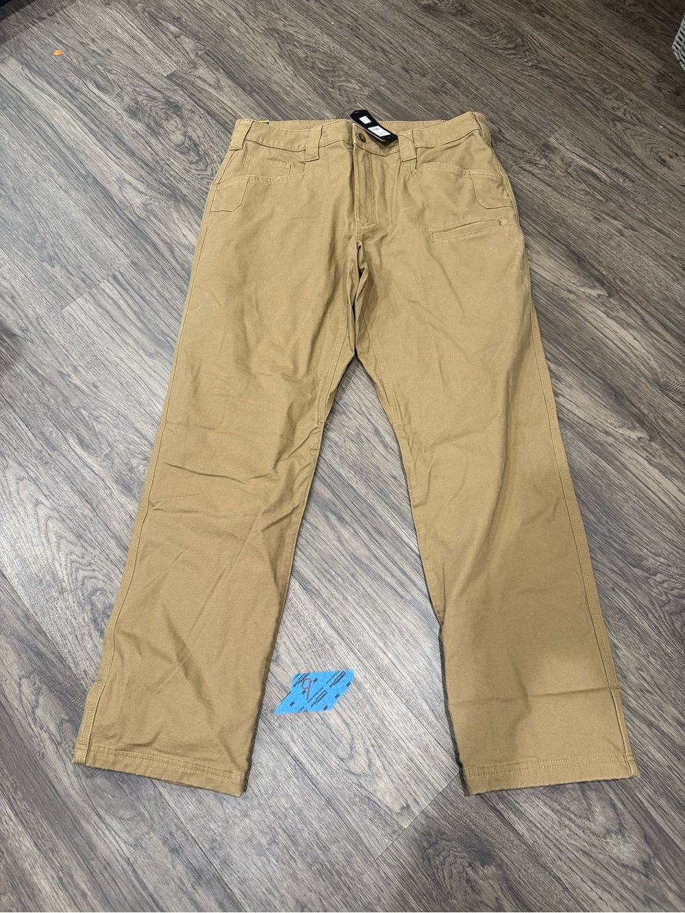Men's Straight-Leg Work Pants - Tan